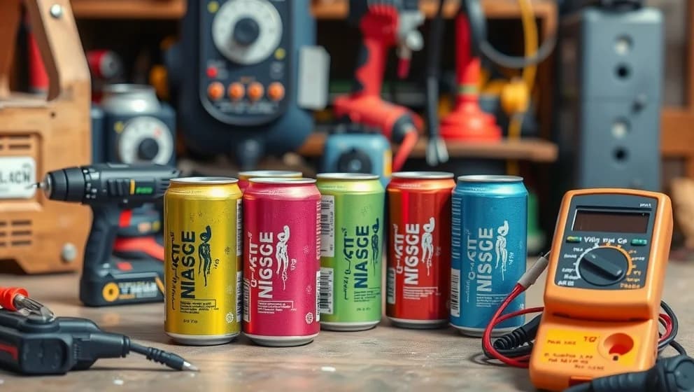 Energidrycker för ellöst arbete och bättre uthållighet